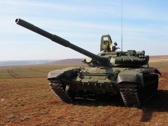 Танк Т-72Б Российской армии Танк Т-72Б