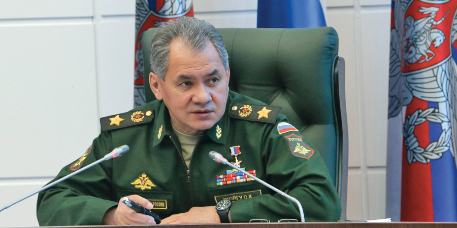 Министр обороны Российской Федерации Сергей Шойгу
